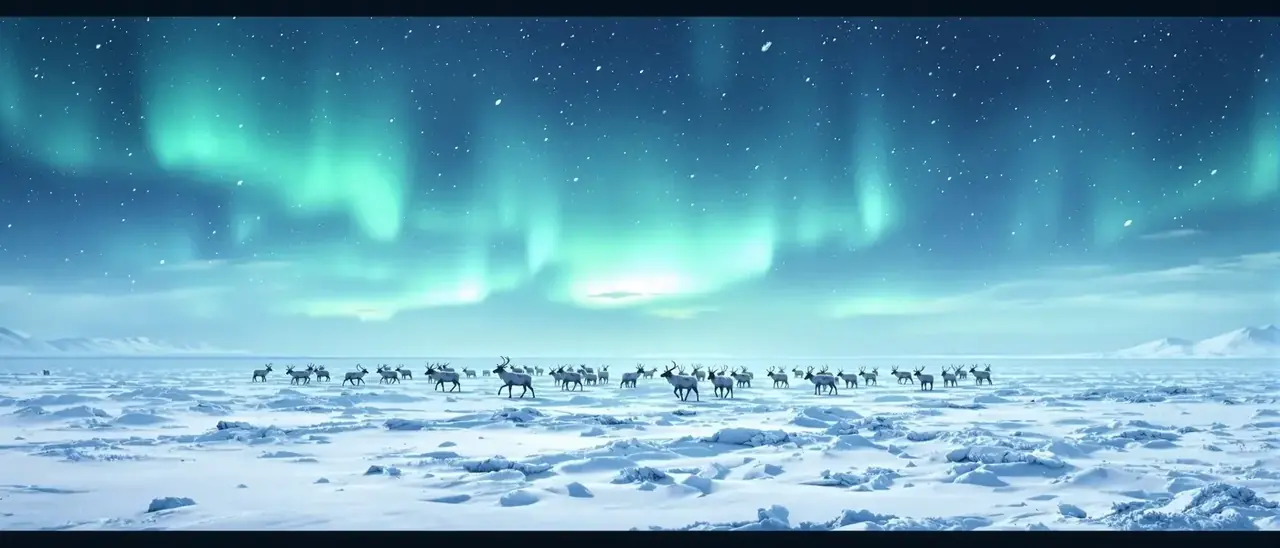 jk黑丝 雪原纪录 极地雪原全景
